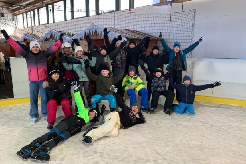 Unsere talentierten Eisläufer