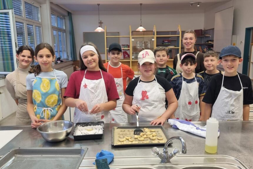 In der Weihnachtsbäckerei